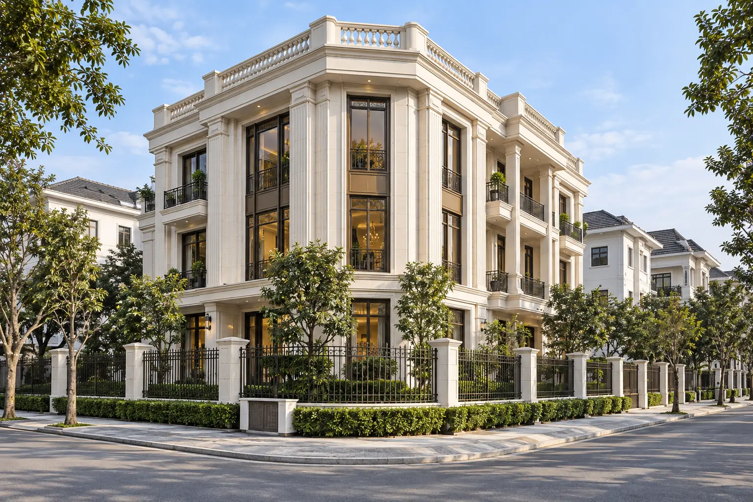 Villa Opaline — Biệt thự tân cổ điển Home6D
