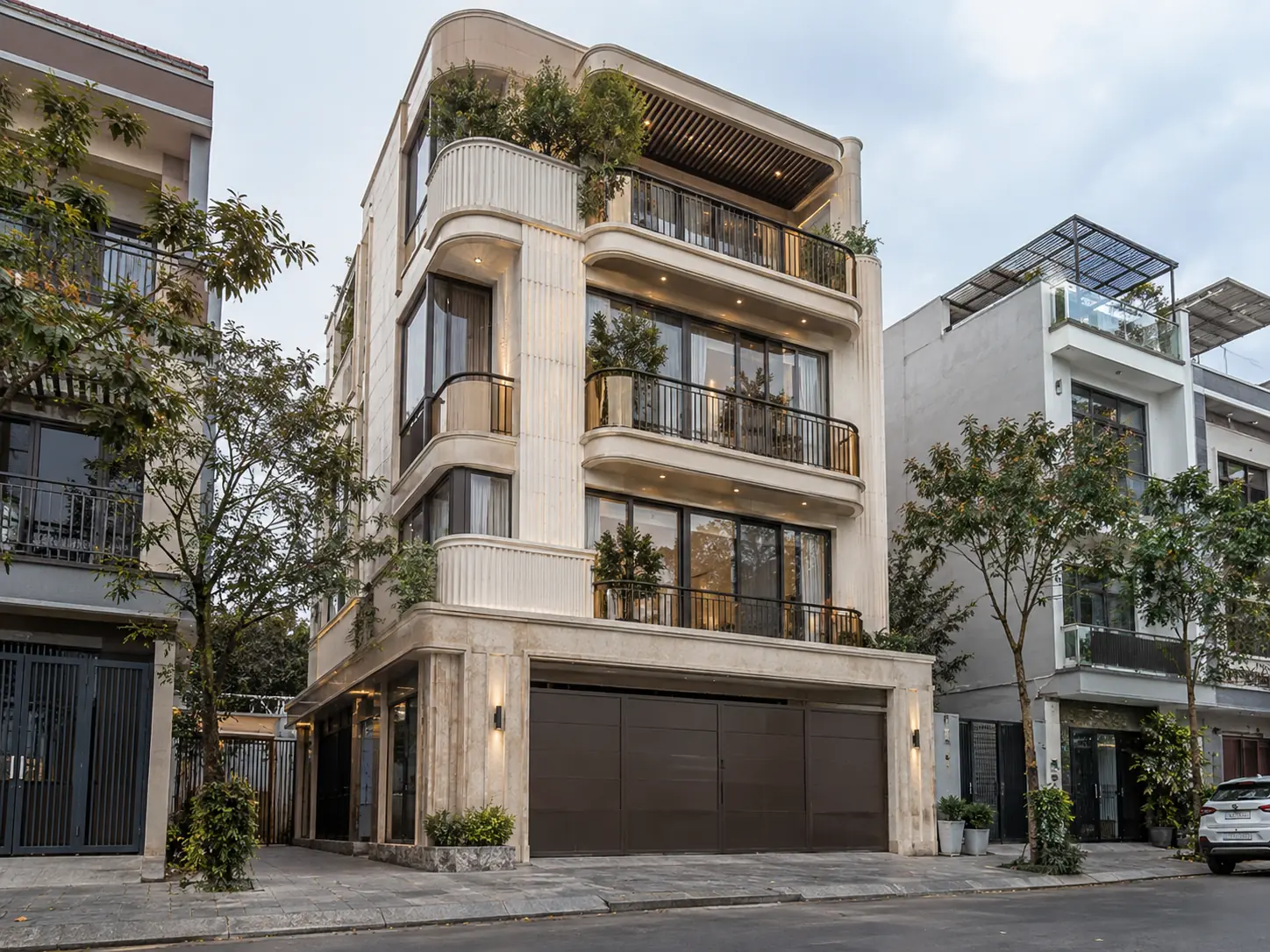 Nhà phố Khánh Linh 410 – nhà phố cao cấp 4–5 tầng do Home6D phát triển