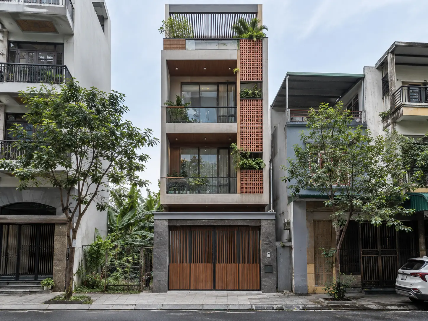 Nhà phố Phúc Lâm 390 – nhà phố cao cấp 4–5 tầng do Home6D phát triển
