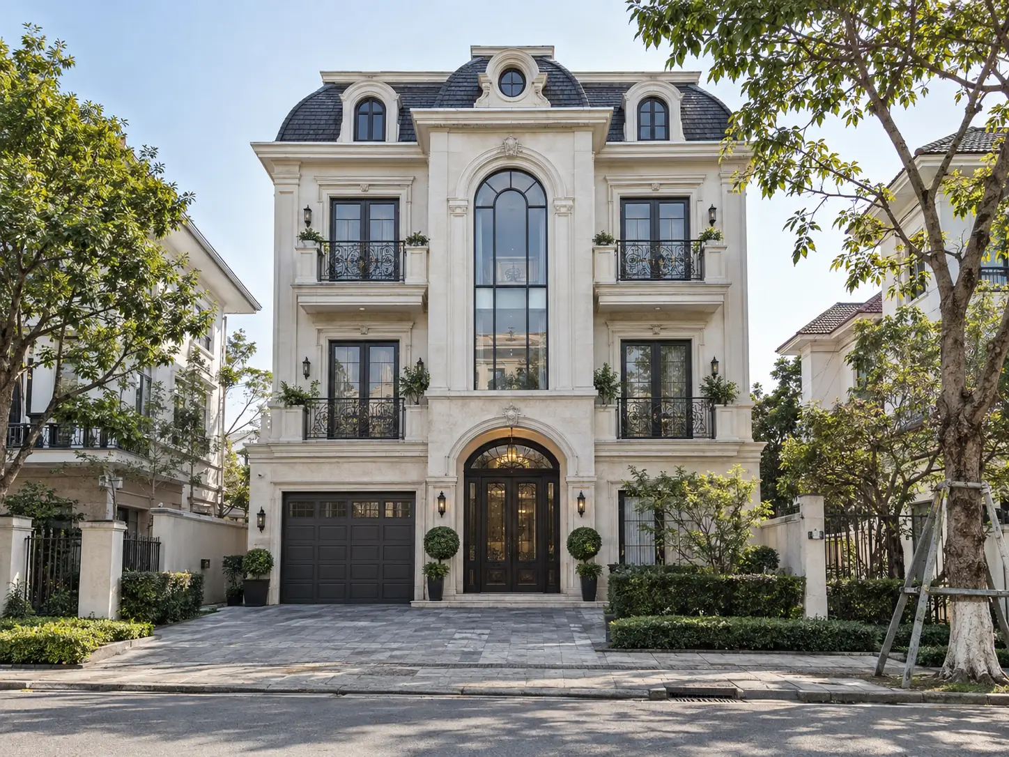 Villa Élysée 620 – biệt thự tân cổ điển 3–4 tầng do Home6D phát triển